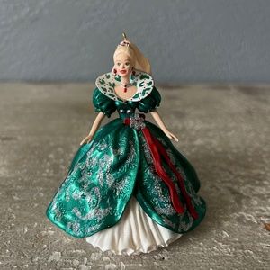 1995 Holiday Barbie Hallmark Keepsake Ornament THIRD in Series